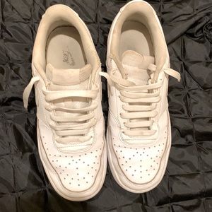 Air Force one all white size-9.5
